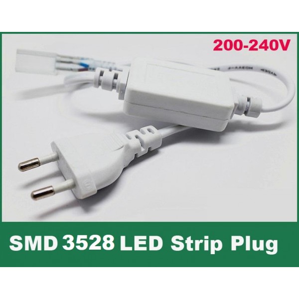 Cable Rectificador Tira LED SMD3528 RGB 230V AC